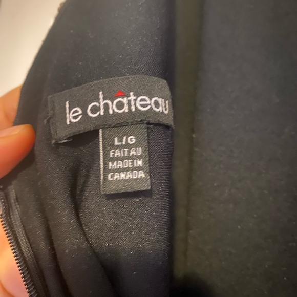 Le Château mini dress (sequins) with low back - Picture 3 of 3